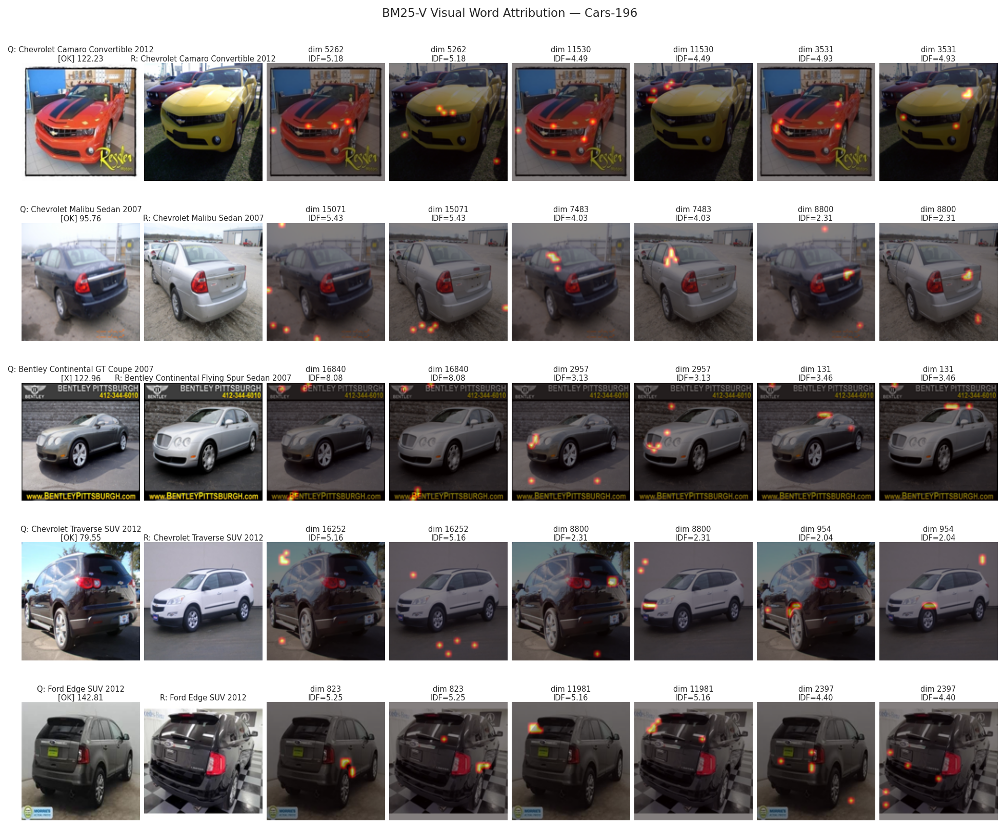 Cars-196 XAI attribution